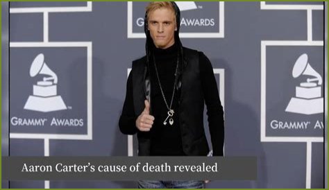 Aaron Carter Autopsy: Cause of Death Finally Revealed