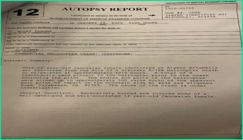 Altobelli Autopsy: New Details Emerge Years After Tragedy