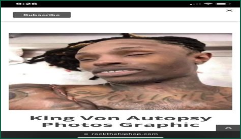 King Von Autopsy Photos: Domain_10 Leak Fuels Online Frenzy